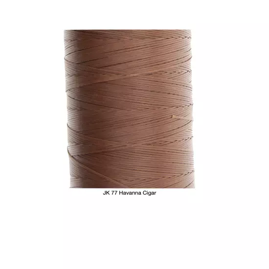 Ritza 25 Tiger Thread 0.6mm Wax Braided Polyester Leather Hand Sewing 25m/82ft 