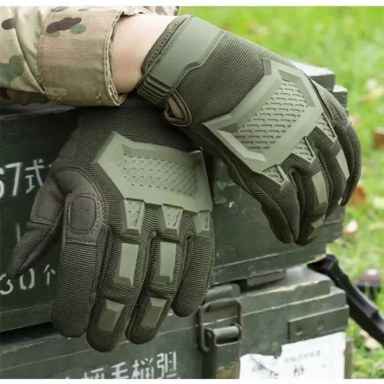 Full Finger Tactical Protective Gloves Touch Screen Work Army Military Hunting