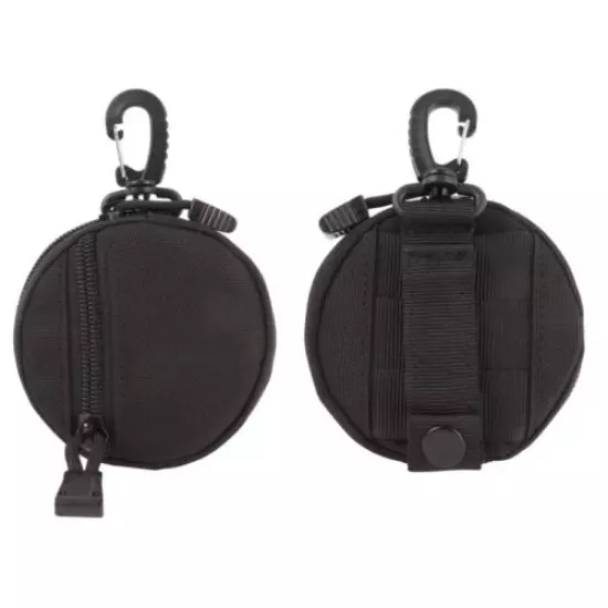 Multifunction Round Bags Tactical Wallet Card Hunting Bag Key Holder Money Pouch