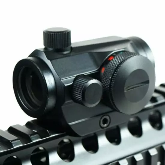 Passive Red/Green Micro Dot Collimator Reflex Sight Picatinny Rail Mnt HD22M1-RG