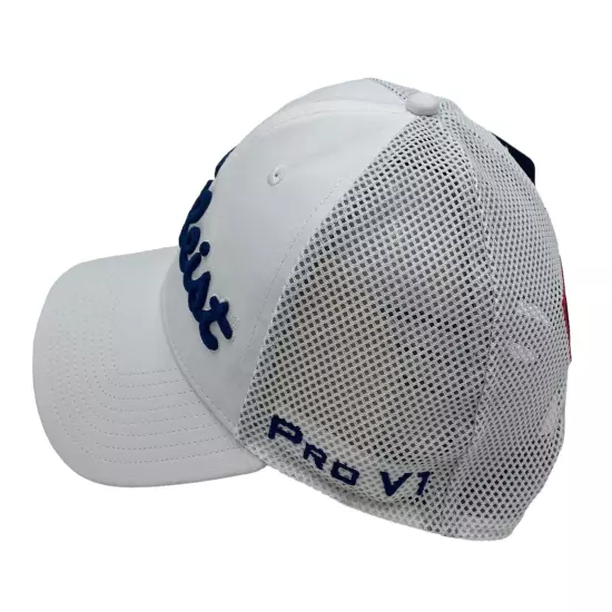 NWT Titleist Pro V1 FootJoy Golf Hat Adjustable Moisture Wicking UV Protection