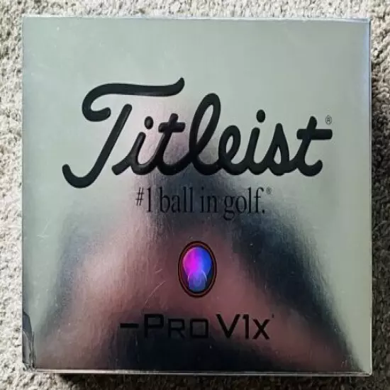 Titleist Pro V1x White Golf Balls (One Dozen) Brand New no logos #1, 2, 3, 4