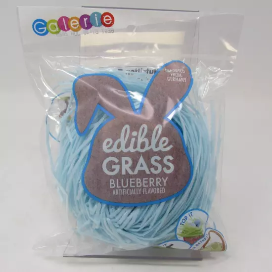 Galerie Edible Grass Lot of 3 Apple Blueberry Easter Basket 3oz EXP 06/2025 NEW