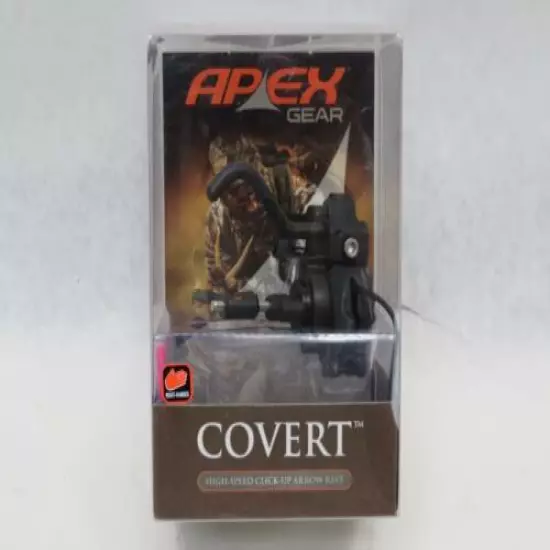 Apex Gear COVERT High Speed Click-Up Arrow Rest- Right Handed.