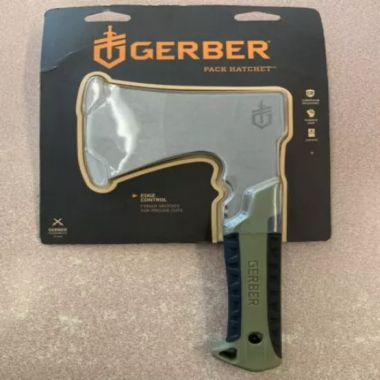 Gerber Gear Pack Stainless Steel PACK Hatchet W/Sheath. **BRAND NEW**