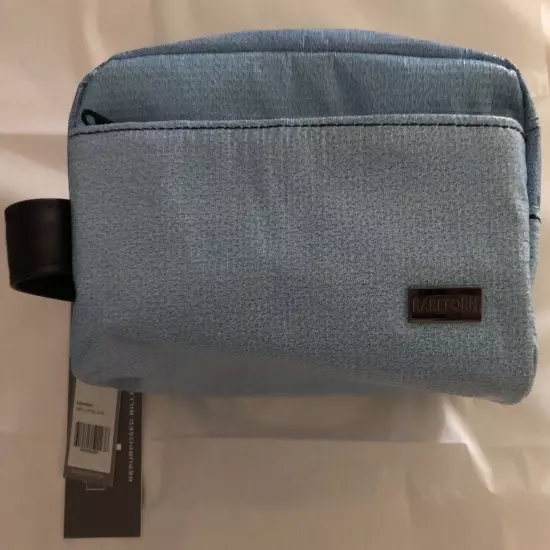 Rareform Munich Dopp Kit Toiletry Bag Blues new