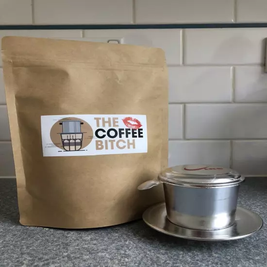 Vietnamese Coffee Cafe Robusta Ground with Free Phin 250g