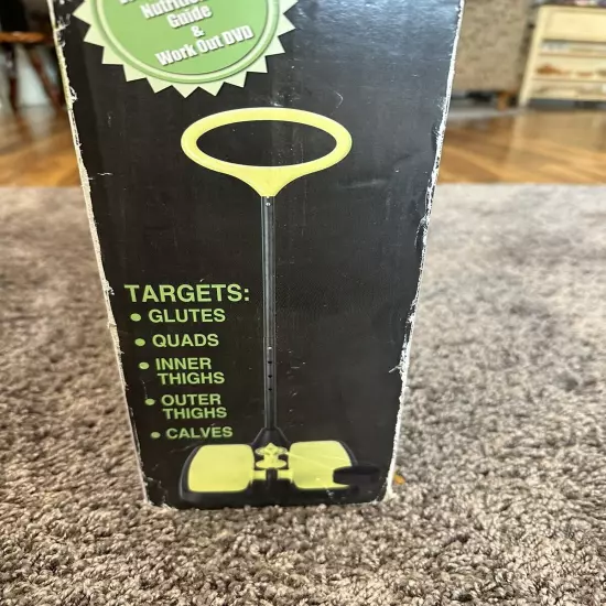 New In Box Booty MaxX As Seen On TV Muscle Toning Exercise W/ Resistance Bands