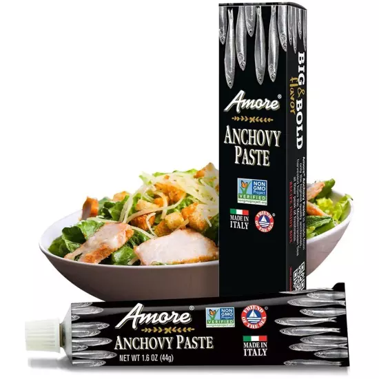 Amore Italian Anchovy Paste - 1.6 oz Pack of 2