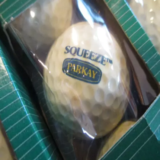 "RARE" 1 Dozen "PARKAY" Special BOX Golf Balls NOS