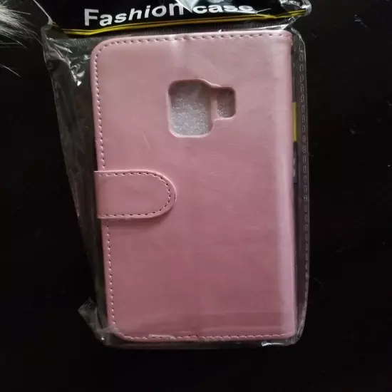 Fashion Case wallet compatible with galaxy Cover S9/G960 pink Gold Women's 