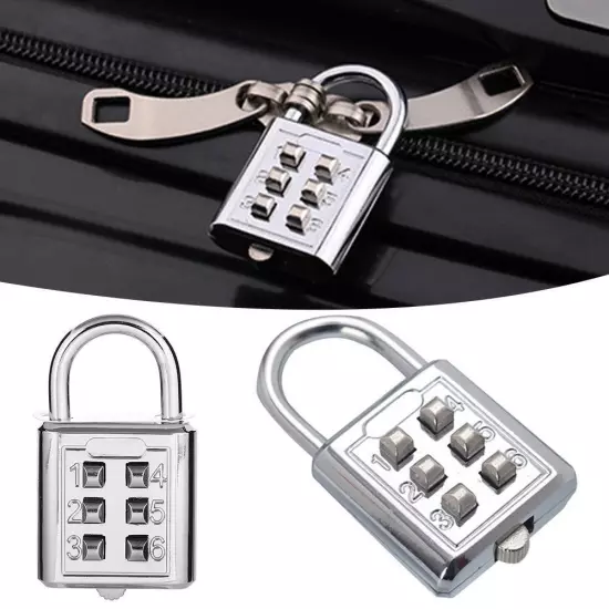 Anti-thieft Lock 6-Digit Key Combination Lock Code Smart Lock Code Ke X7S3