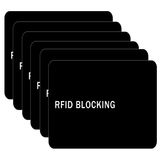 RFID Blocking Card Slim RFID Card Blocker NFC Contactless Card Wallet Protector