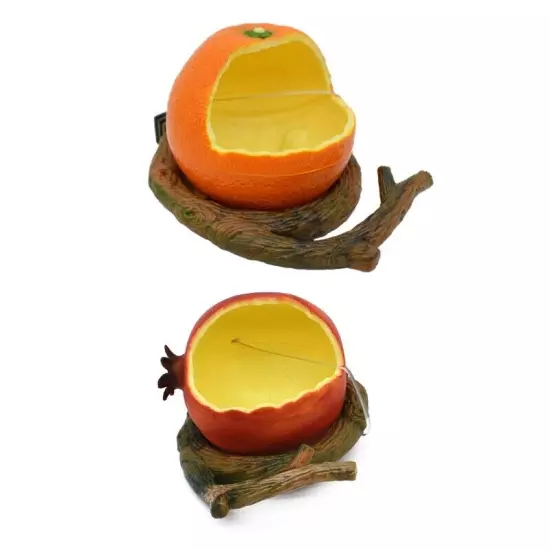 Parrot Feeding Box Artificial Fruit Branch Feeding Accessories Supplies