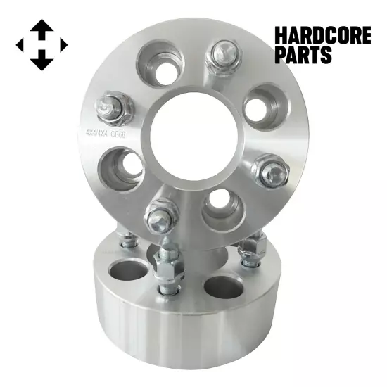 2" Wheel Spacers EZ GO EZGO Club Car Golf Cart (4x4 to 4x4) 2 inch