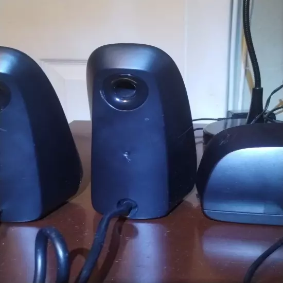 Logitech Z506 5.1 Surround System Tested NO SUBWOOFER Only small Speakers 