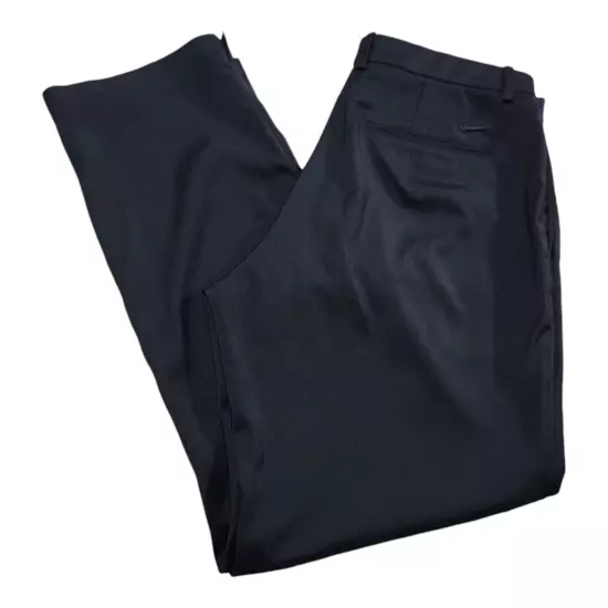 Nike Golf Men’s Standard Fit Flat Front Dri Fit Pants Black Size 36x30