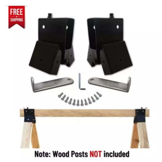 2x4 Heavy Duty Target Stand Bracket Fit Wood Lumber for Hunting Shooting Train