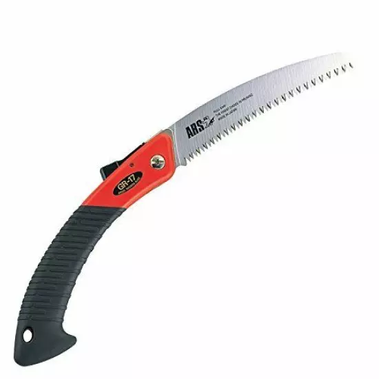 ARS Pruning Folding Turbocut Saw with 6-1/2-Inch Curved Blade SA-GR17 