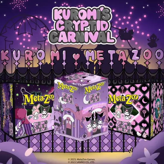 Metazoo Hello Kitty Kuromi Cryptid Carnival Booster/Blister Bundle