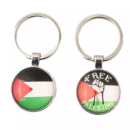 Easy to Identify Palestine Flag Keychain Pendant Never Lose Your Belongings