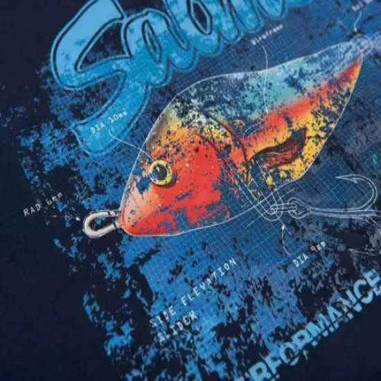 NEW 2021 Salmo Slider Tee / Fishing T-Shirt Clothing