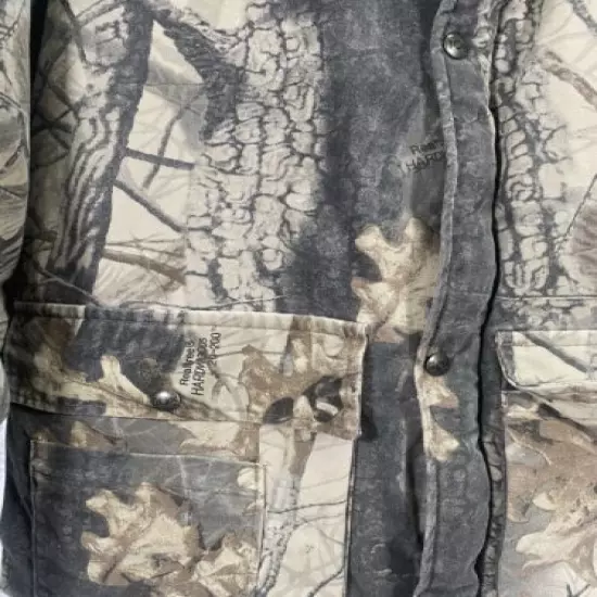 Walls 10X Mens VTG Realtree Hardwood Camo Thick Zip Jacket Sz 2XL Quilt Lined