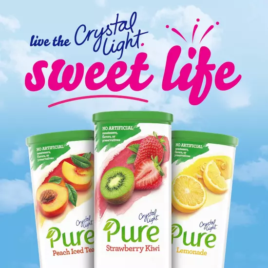 Pure Strawberry Kiwi Drink Mix (5 Pitcher Packets)