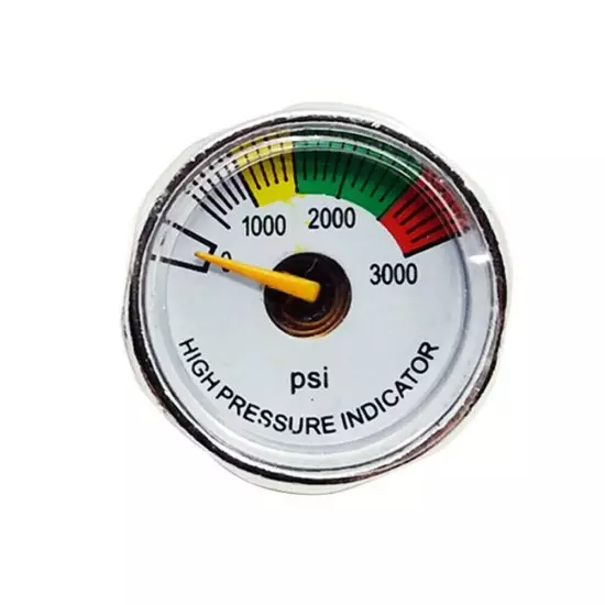 Paintball Pcp Air Rifle Pressure Gauge Micro Manometer 1/8" NPT Threads