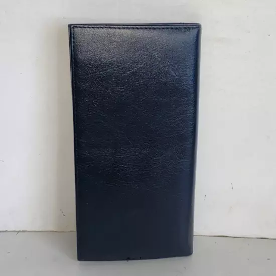 Samsonite Black Full Grain Leather Travel Wallet Passport Card ID Money Holder