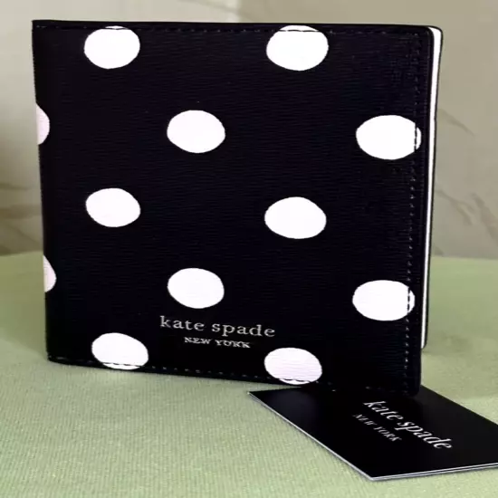 KATE SPADE MORGAN SUNSHINE DOT 3-PIECE TRAVEL SET:NWT COSMETIC,JEWELRY,PASSPORT