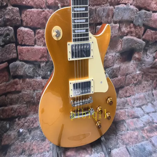 2010 LP Traditional Gold Top Electric guitar Mahogany body chrome hardware