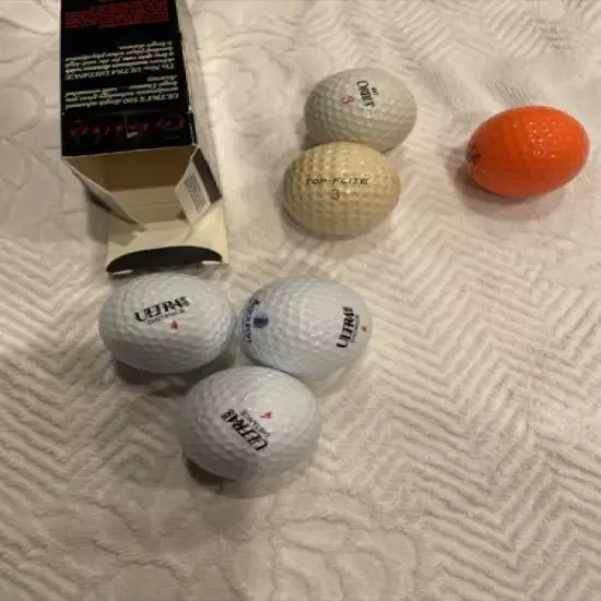 Golf Balls Assorted Mix - Ultra Distance500- Orbit, Top Flite3, ProStaff2