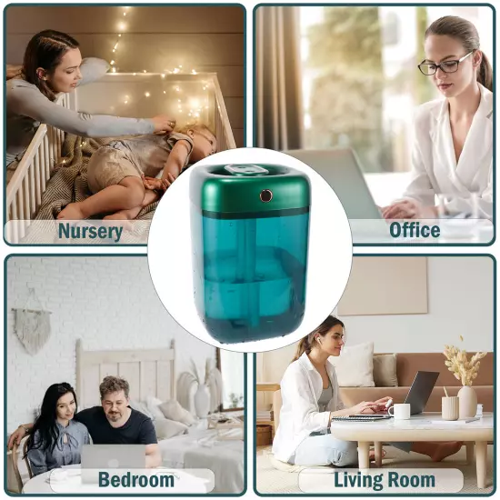 1.5L LED Ultrasonic Humidifier Essential Oil Diffuser Aromatherapy Air Purifier