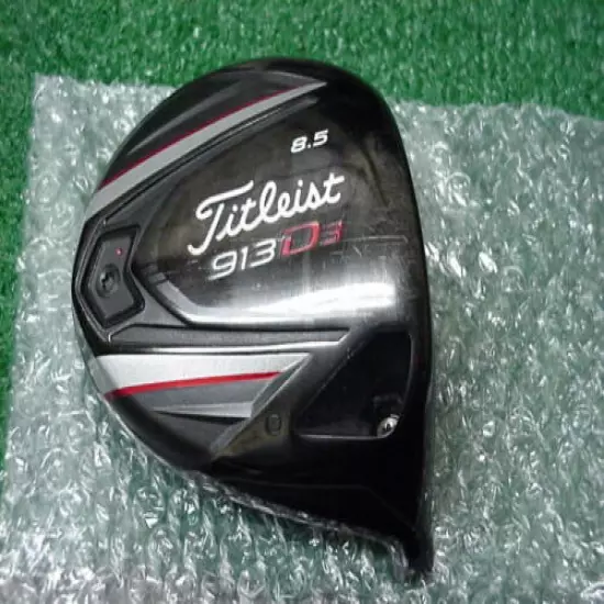 Very Nice Titleist 913 D3 8.5 degree Driver Head & Screw