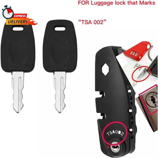 TSA 002 TSA 007 Key, TSA007 TSA002 Master Luggage Lock Keys Compatible with Lugg