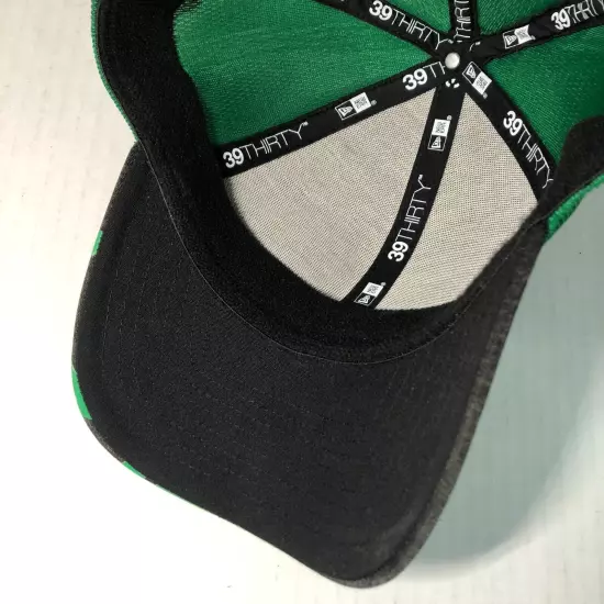 New Era Boston Celtics 39Thirty Hat Cap NBA Green Flex Fitted Medium/L Champs