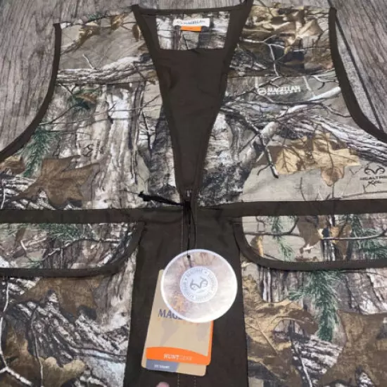 New Magellan Outdoors Hunting Game Best Mens Piedmont Camo Vest Sz XL