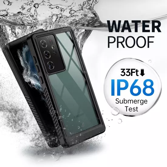 For Samsung Galaxy S22 / S22+ Plus S22 Ultra 5G Case Waterproof Shockproof Cover