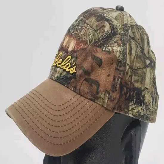 Cabela's Camo Cap, Hunting Hat One Size Fits Most Adjustable Strap