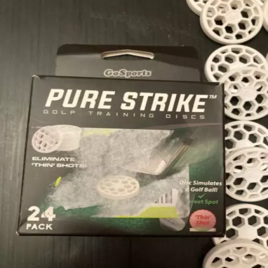 GoSports Golf Pure Strike Golf Training Discs 24 Pack