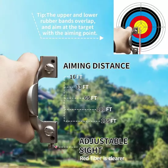 High Precision Shooting Slingshot Competitive Tactical Catapult Adult Hunting