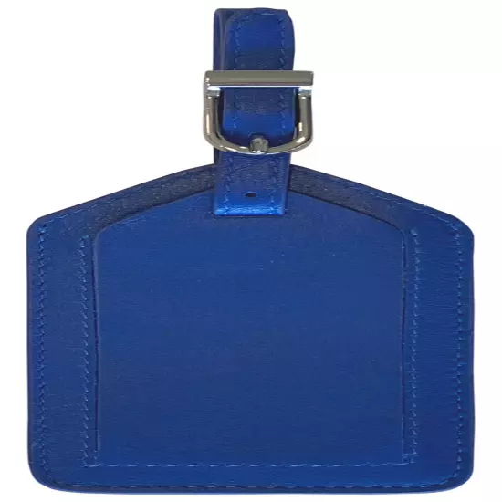 Genuine Top Grain Leather Luggage Tag