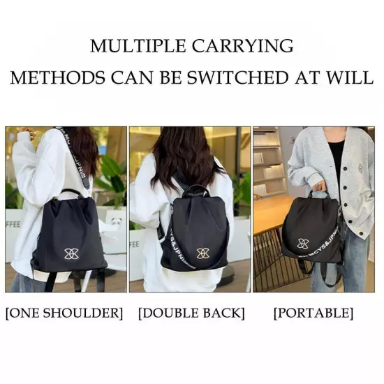 Anti-Theft Multi-Purpose Large Capacity Oxford Cloth Bag Shoulder U3Z6