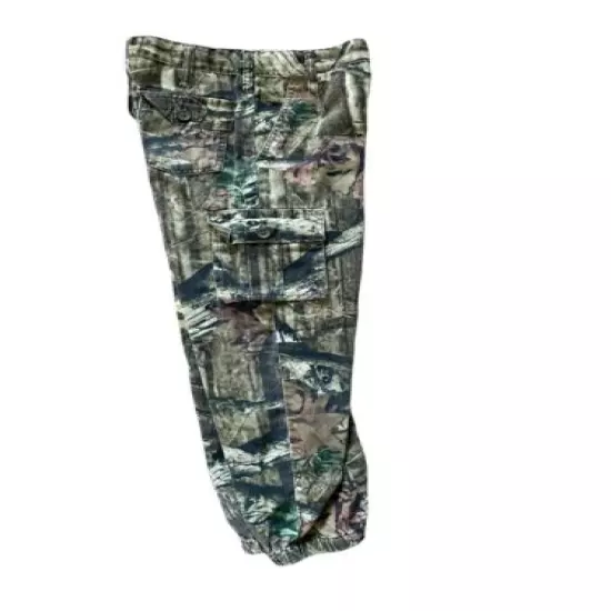 Mossy Oak Break Up Infinity Kids Camouflage Hunter Pants Elastic Waist Sz 10/12