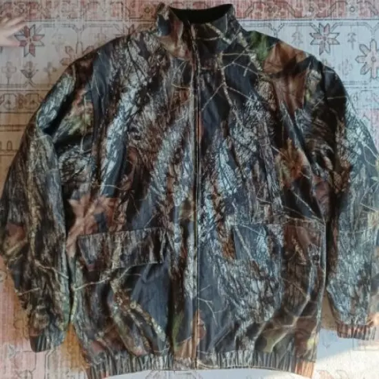 Winchester Fleece Lined Puffer Camo Camouflage Hunting Coat Jacket Size XL