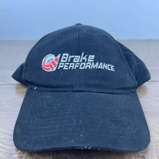 Brake Performance Hat Black Cap Hat Adjustable Hat Black Adult Hat