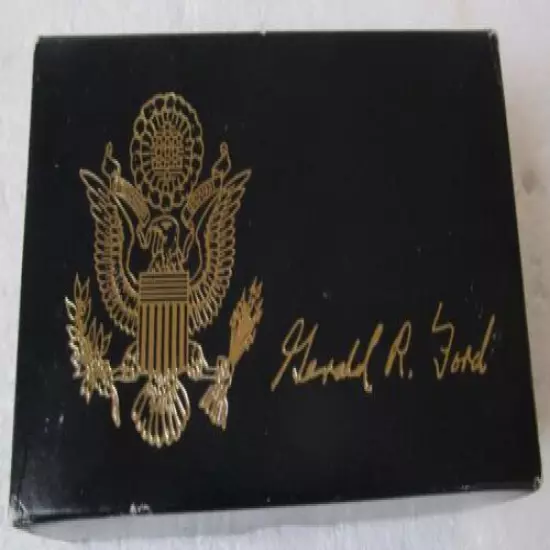 PRESIDENT GERALD R. FORD GOLF BALLS-GIFT PACK OF 3 BALLS-EACH IN INDIVIDUAL BOX