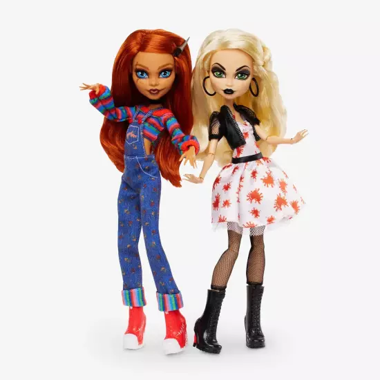 Monster High Bride of Chucky and Tiffany Mattel Skullector Doll Set Childs Play