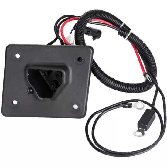 602529 Charger Receptacle 48V Golf Cart With Delta-Q Charger For EZGO TXT/RXV